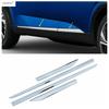 Side Door Body Molding Panel Strip Protection Decoration Cover Trim For Nissan Qashqai J12  - 2026 ABS Chrome Accessories