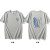 Anime Attack On Titan Series Printing Tshirt Short Sleeve Tee Summer Tops Unisexs Clothing Casual Daily Wear