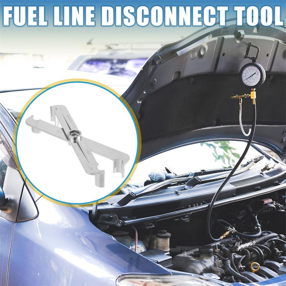 High Quality Silver Fuel Line 3/8-Inch and 5/16-Inch Quick Disconnect Tool Kit