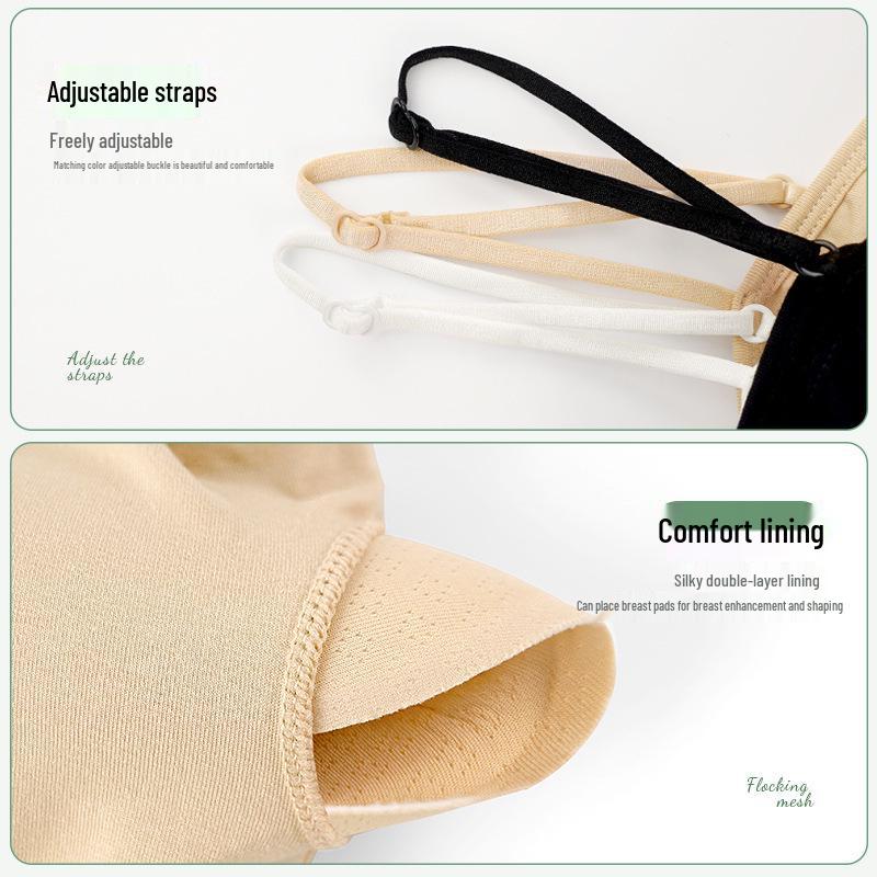 Women's Dance Camisole with Built-in Bra Pads - Adult Practice Wear Base Layer