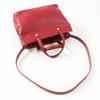 Excellent Longchamp Shoulder Bag Le flowne Logo engraved 2WAY handbag/ Red leather Women Used