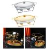 Buffet Food Warmer Stable Round Chafing Dish for Banquet Kitchen Event Party