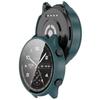 PC Protective Case + Tempered Film For Oneplus Watch 2R / OPPO Watch Sport, Anti-Drop Hard Bumper Shell Smartwatch Cover