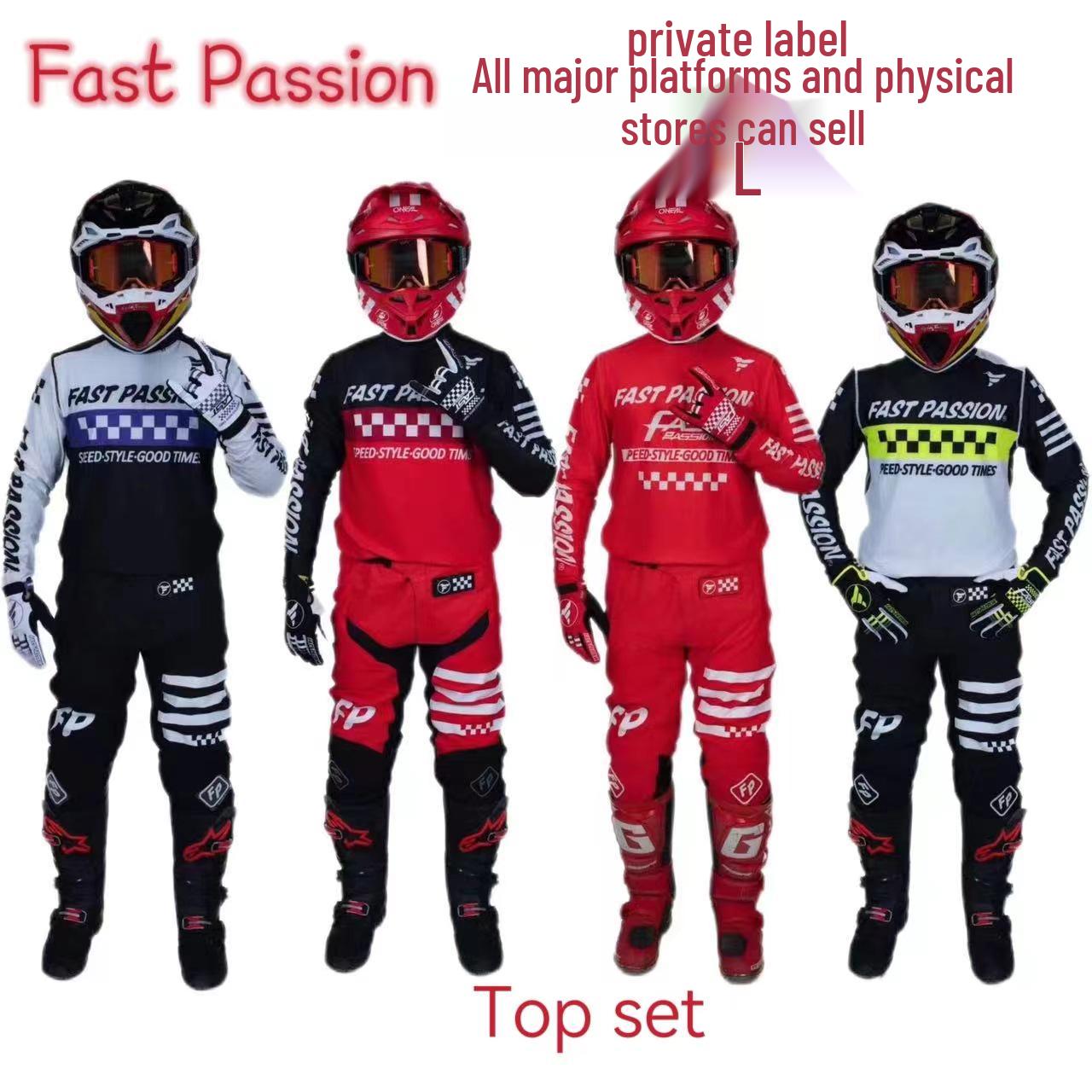 

Speed & Passion introduces its own brand of off-road motorcycles and high-quality, breathable riding suits. XXL