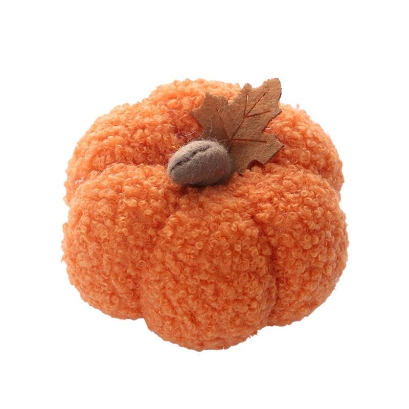 Halloween Party Decorations Nordic Pumpkin Figurine Sculptures Ornament for Indoor Outdoor Yard Lawns Holiday Decors