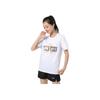 Li Ning Table Tennis Series Quick-Dry Round Neck Pullover Cultural Short Sleeve T-Shirt Unisex Tops White AHSSC21-3