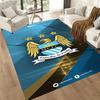 Manchester City Floor Mat Design For Bedrooms Dining Room Decorate Room Living Rooms Antislip Rug Anime Office Decor Spiritual Gift