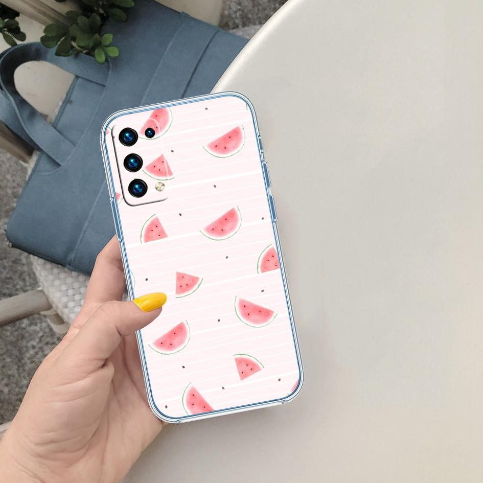 PP14 Cartoon Fruit Watermelon Phone Case for Motorola Moto G40 G04 G05 One Ace Action Fusion + Plus Hyper Macro Vision Zoom