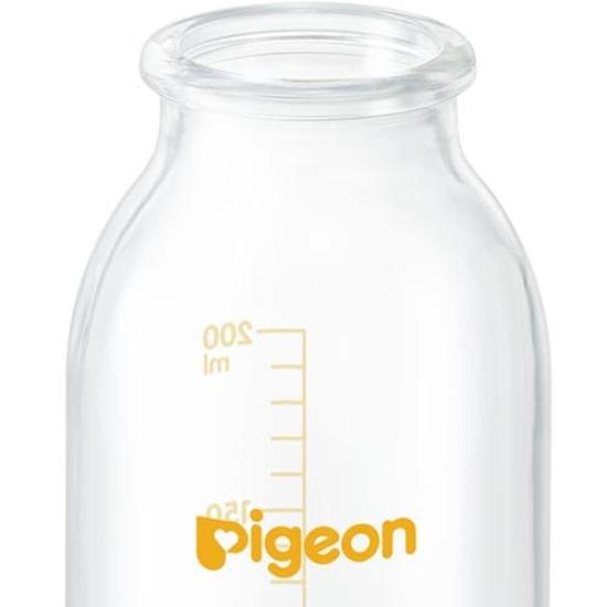 Breastfeeding Direct Attach Baby Bottle 200ml X 1 Direct Attach Nipple X 1 KR Cap X 1 + (High Flow) + (Yellow)