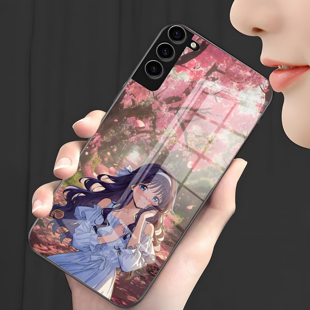 Kaoruko Waguri Phone Case For Samsung S26 S25 Plus S20 S20 Plus S22 Ultra S23 FE S21 Plus S21 Ultra Glass Cover Samsung S24 Plus
