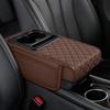 Car Armrest Box Thickened Height Pad Armrest Pad And Pocket Tissue Cup Holder Memory Foam Elbow Support Height Pad