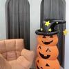 Inflatable Pumpkin Ghost Tumbler: Halloween Courtyard Decoration