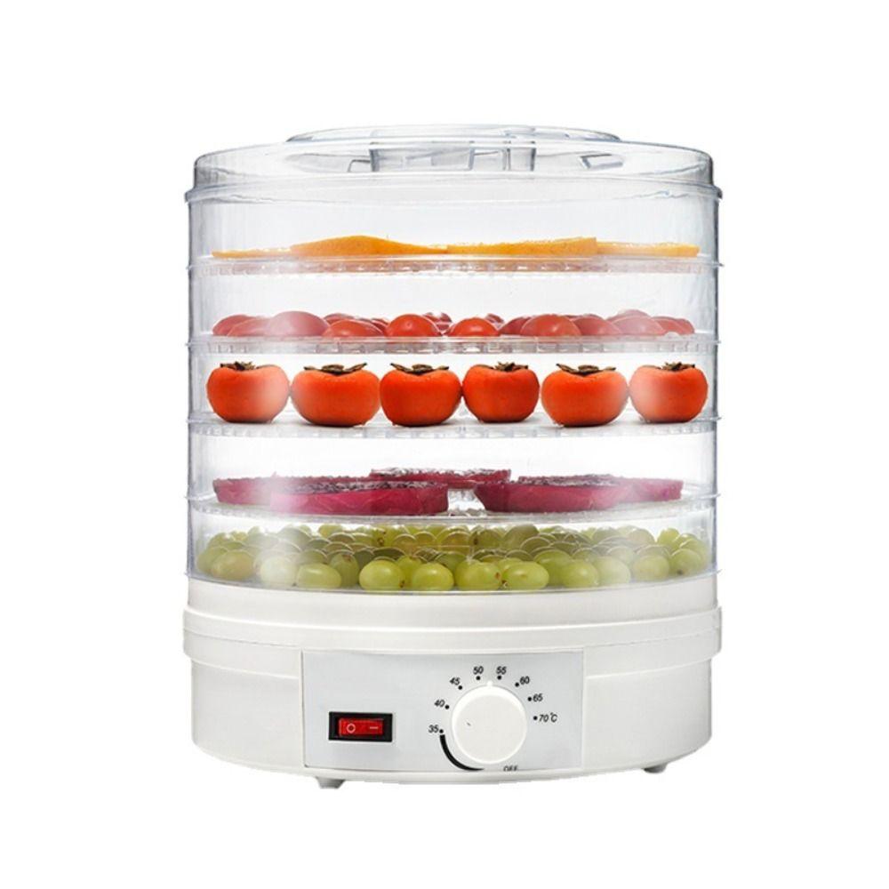 Transparent Trays Food Dehydrator Machine Stackable Trays Meat Jerky Dehydrator Home Use