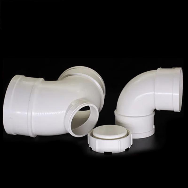 Wolf's Kiss PVC 90-Degree Drain Pipe Elbow Fitting