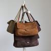 Large Capacity Matte Leather Crossbody Tote Bag Women Soft Structured Shoulder With Zippered Interior Pocket