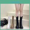 Martin Boots Women Thick Sole Ankle Boot Waterproof Nonslip Fashionable For Casual Wear