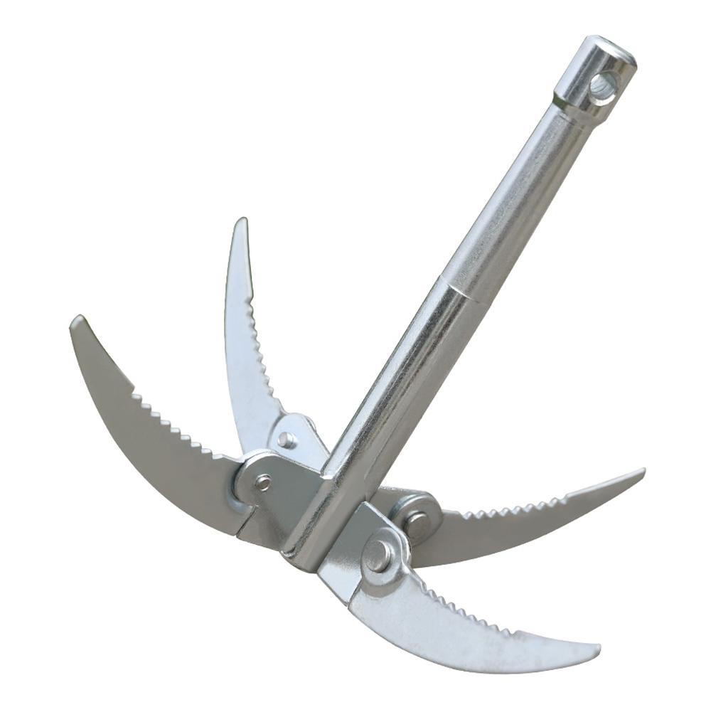 Foldable 4 Claw Anchor Sickle Water Grass Plants Cutter Machine Grasses Sharp Knife Garden Tools Fishing Accessories Tackle New