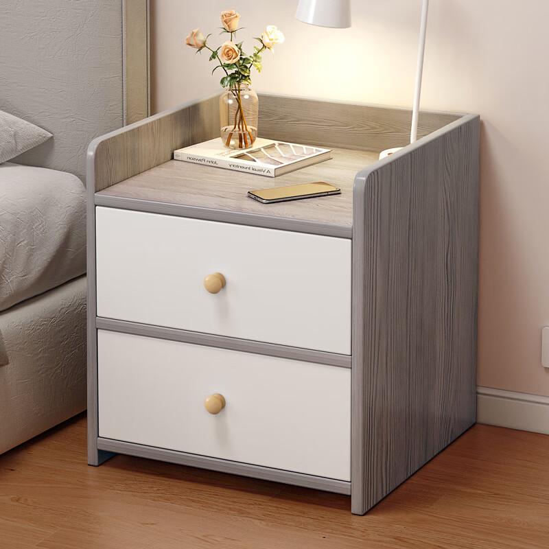Modern Minimalist Bedside Storage Cabinet