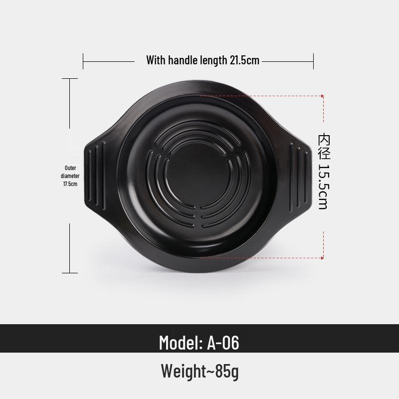Melamine Faux Sand Double-Ear Bowl for Hot & Sour Noodles, Beef Soup & Potato Noodles