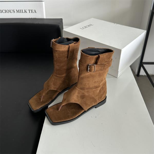 Fashion Sandal Woman Boot Clogs Wedge Increasing Height Buckle Female Shoe Flip Flops Platform Comfort Girls Corrective Scandals Increas