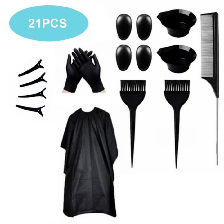 16x/Set Hair Coloring Kits Hair Brushes Hair Clips Hair Dye Tools Easy to Use