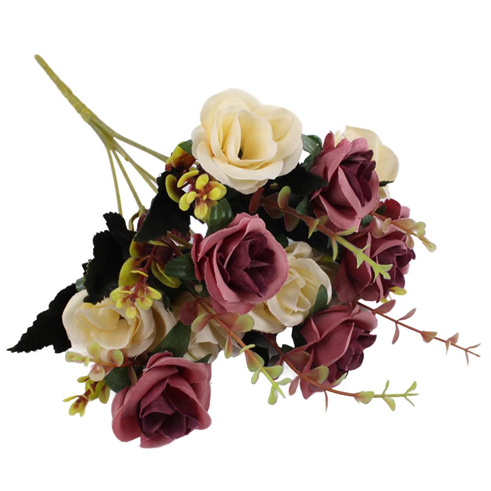 Vibrant and Beautiful Artificial Roses for Home and Wedding Decoration