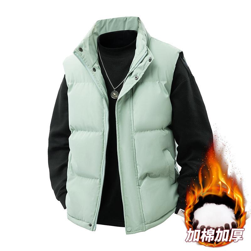 New autumn and winter vest men's vest thermal vest youth sleeveless sports jacket men's vest