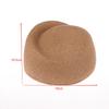 Ladies Solid Color Straw Beret Hat Summer Sun Cap Hostess Pillbox Hat For Women Retro Versatile Casual Painter Hat