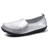 Women Flat Shoes Woman Soft Casual Shoes Leather Flats Ladies Shoes Femme Slip On Loafers Plus Size