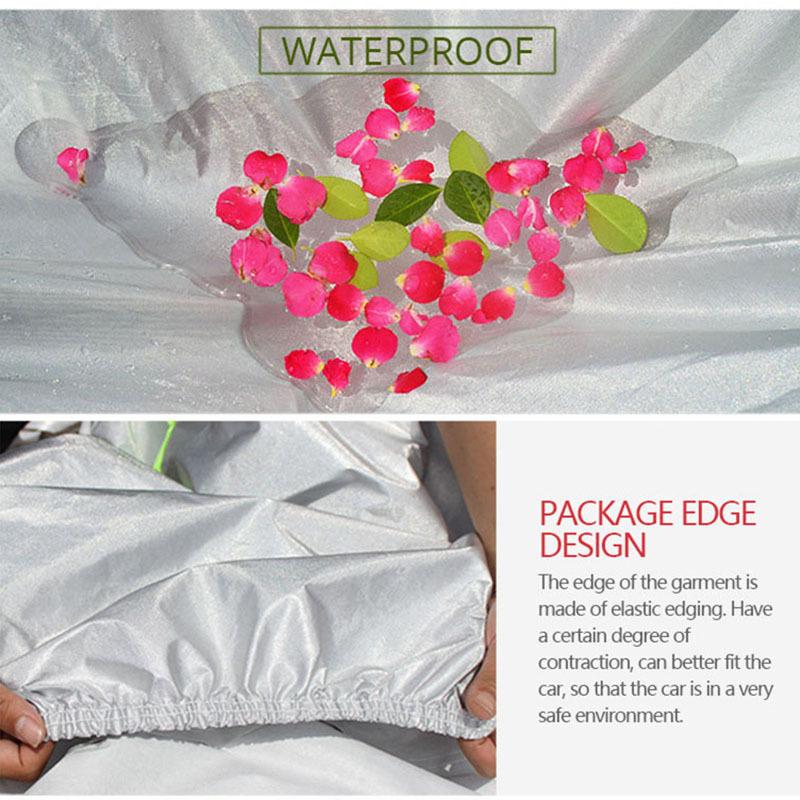 Waterproof Car Cover Outdoor Cars Covers Auto Full Cover Sun UV Snow Dust Resistant Protection Universal for Hatchback Sedan SUV