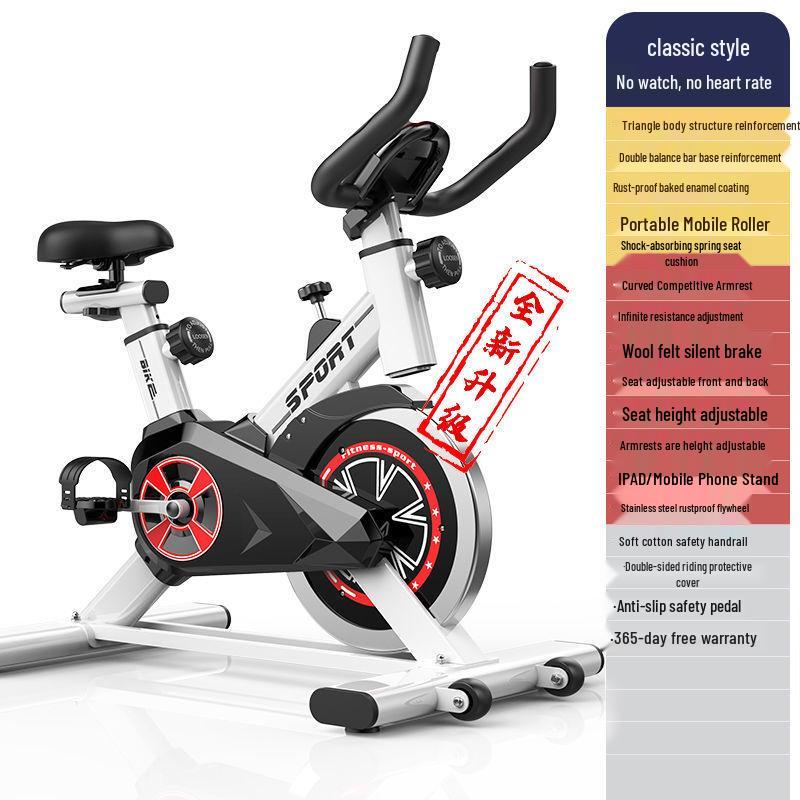 Dynamic Indoor Exercise Bike - Super Silent Fitness Equipment for Weight Loss