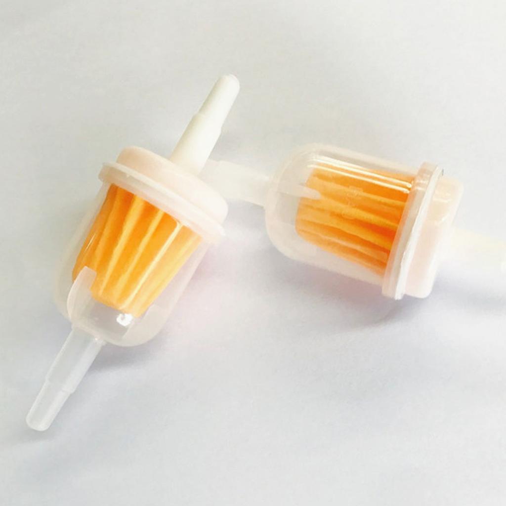 10 buc. Filtru universal de gaz/combustibil în linie 6MM-8MM 1/4" pentru mașina de tuns iarba Motor mic Accesorii auto Motociclete