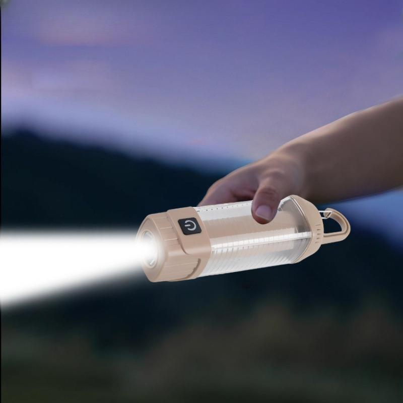 Adjustable Color Temp Camping Light - LED Lantern with Candle Mode, Rechargeable for Mood Setting, Perfect for Romantic Camping