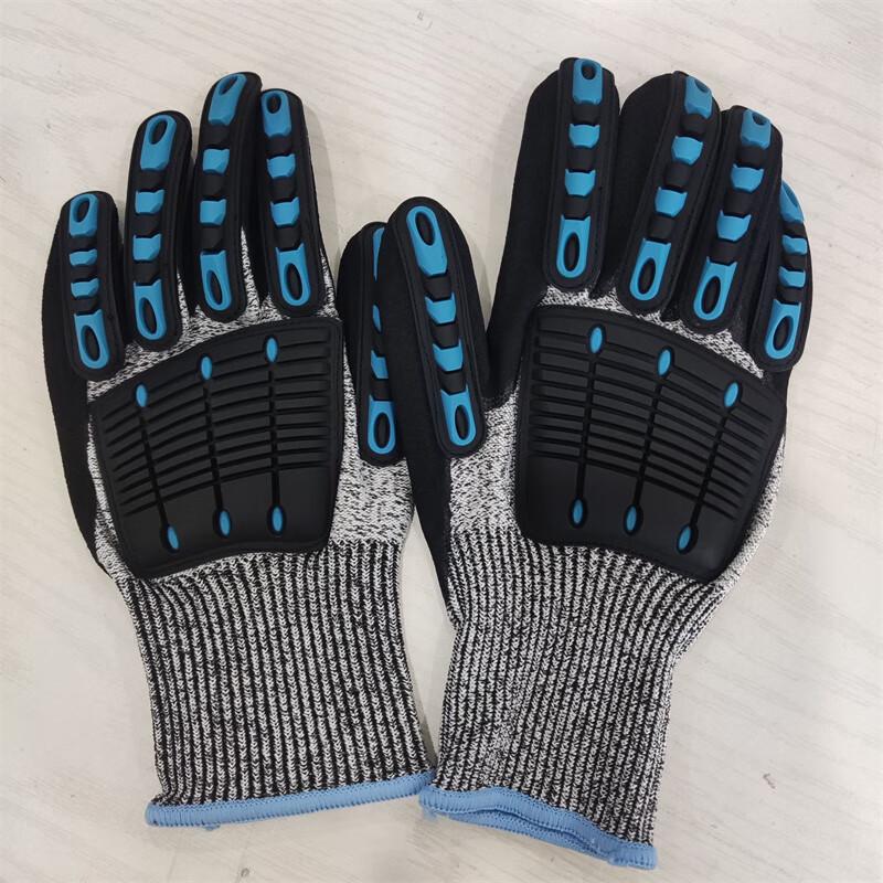 Longchan Hespa Level 5 Cut-Resistant & Impact Safety Gloves
