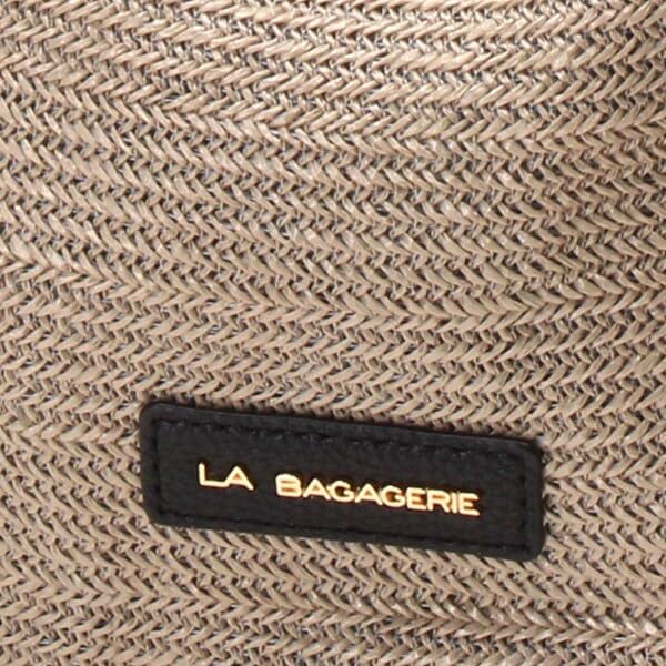 Labagagerie Shirred 2-Way Summer Bag Mini B009001 Ivory (33)