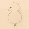 New Coconut Palm Tree Necklace For Women Exquisite Crystal Zircon Metal Clavicle Chain Choker Summer Beach Ocean Sandy Jewelry