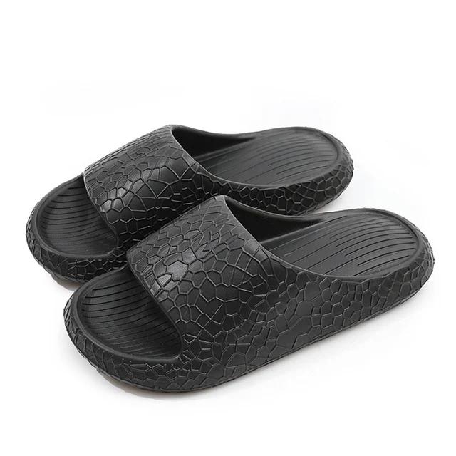 fashion Fashion Summer Women's Platform Slippers Soft Sole Eva Cloud  Sandals Woman Non Slip Bathroom Home Slides Light Beach Flip Flops