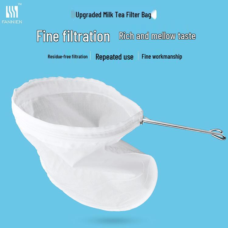 Hong Kong Style Steel Ring Coffee & Milk Tea Filter Bag