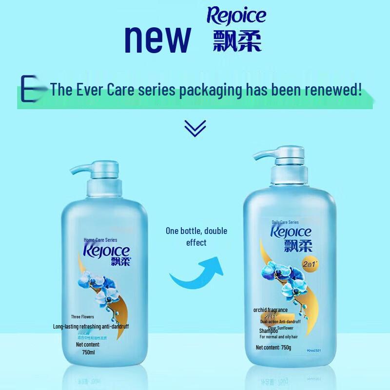 Rejoice Anti-Dandruff Refreshing Green Tea Shampoo