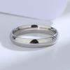 Buyee Срібна каблучка 925 проби для пари Старі стилі Проста каблучка на палець для жінок Чоловіків Мода Класична Весільна Тонка ювелірна прикраса Коло