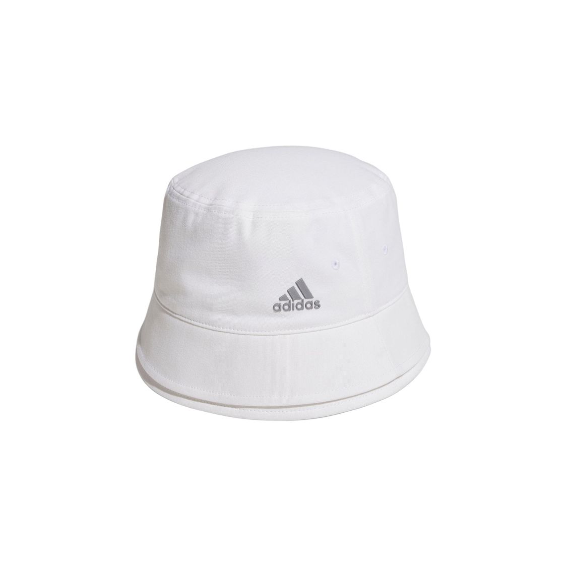 Adidas Вышивка логотипа Рыбацкая шляпа Унисекс Шляпы Белый JF6581 M