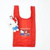 Hello Kitty Plush Eco Bag Standard Bag Mascot with Carabiner