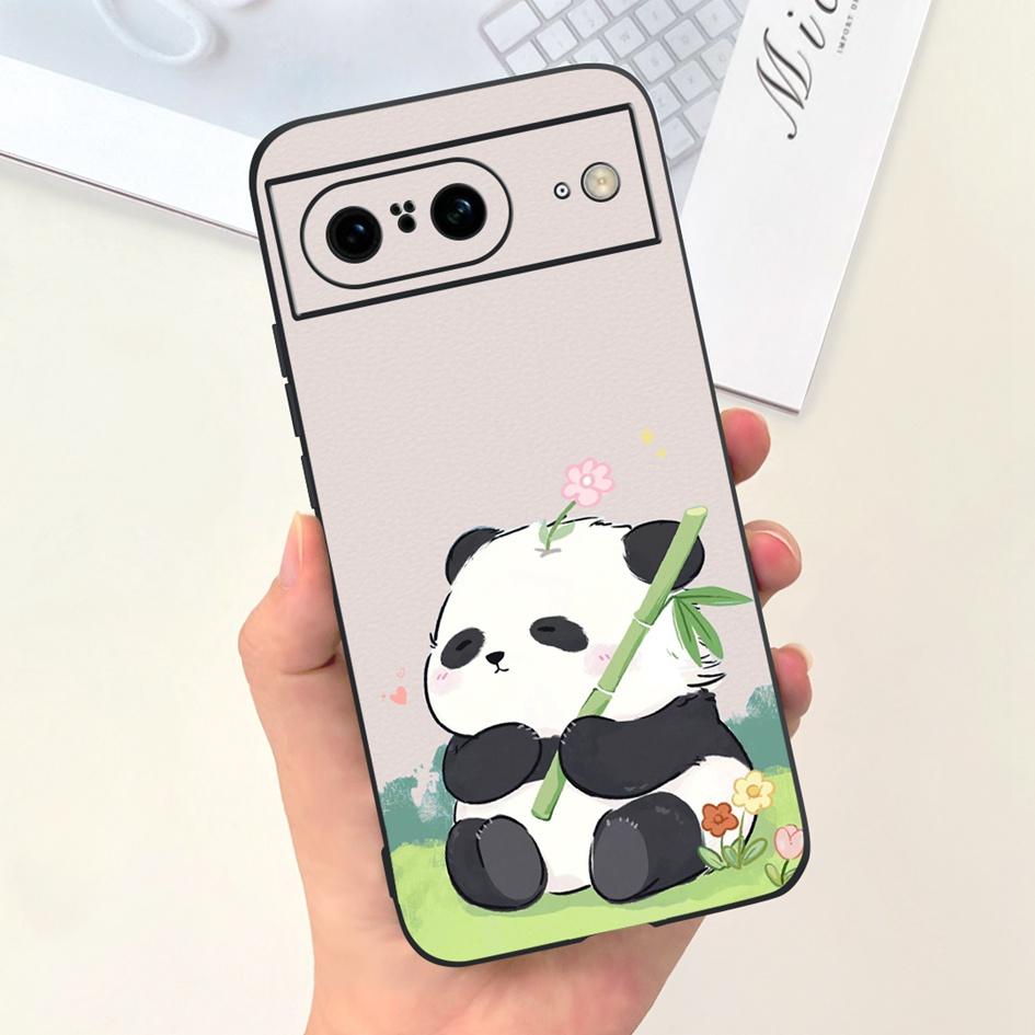 For Google Pixel 8 Pro Case GC3VE G1MNW Soft Silicone Rubber Protector Cover For Google Pixel 8 8A Bumper Pixel8 8Pro Phone Case