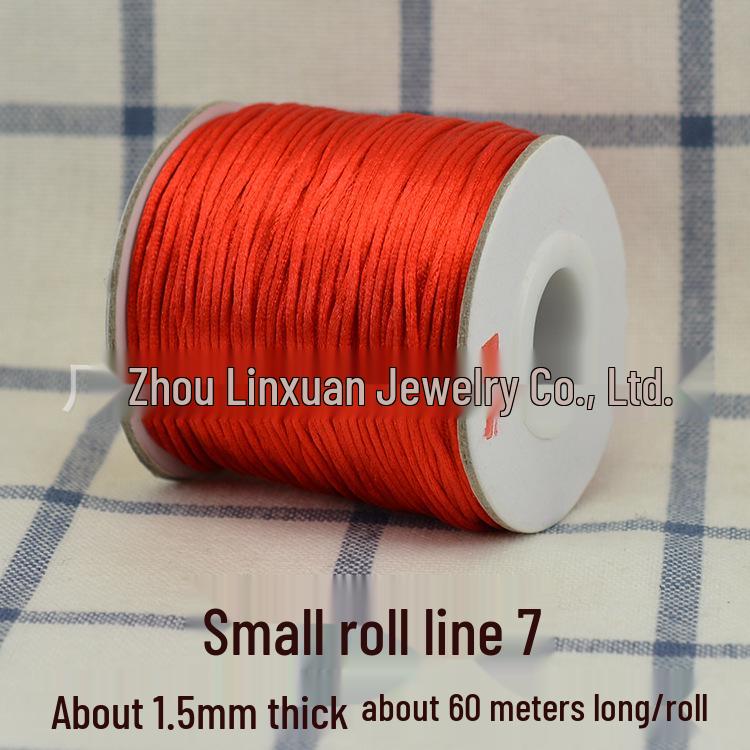 Handmade DIY Red Rope Bracelet Weaving Tool – Beginner's Solid Wood Frame for Jewelry Crafting