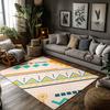 Geometric Southwestern Area Rug Non Slip Doormat Indoor Outdoor Accent Rug Modern Farmhouse Decor Bohemian Floor Mat Washable Ho