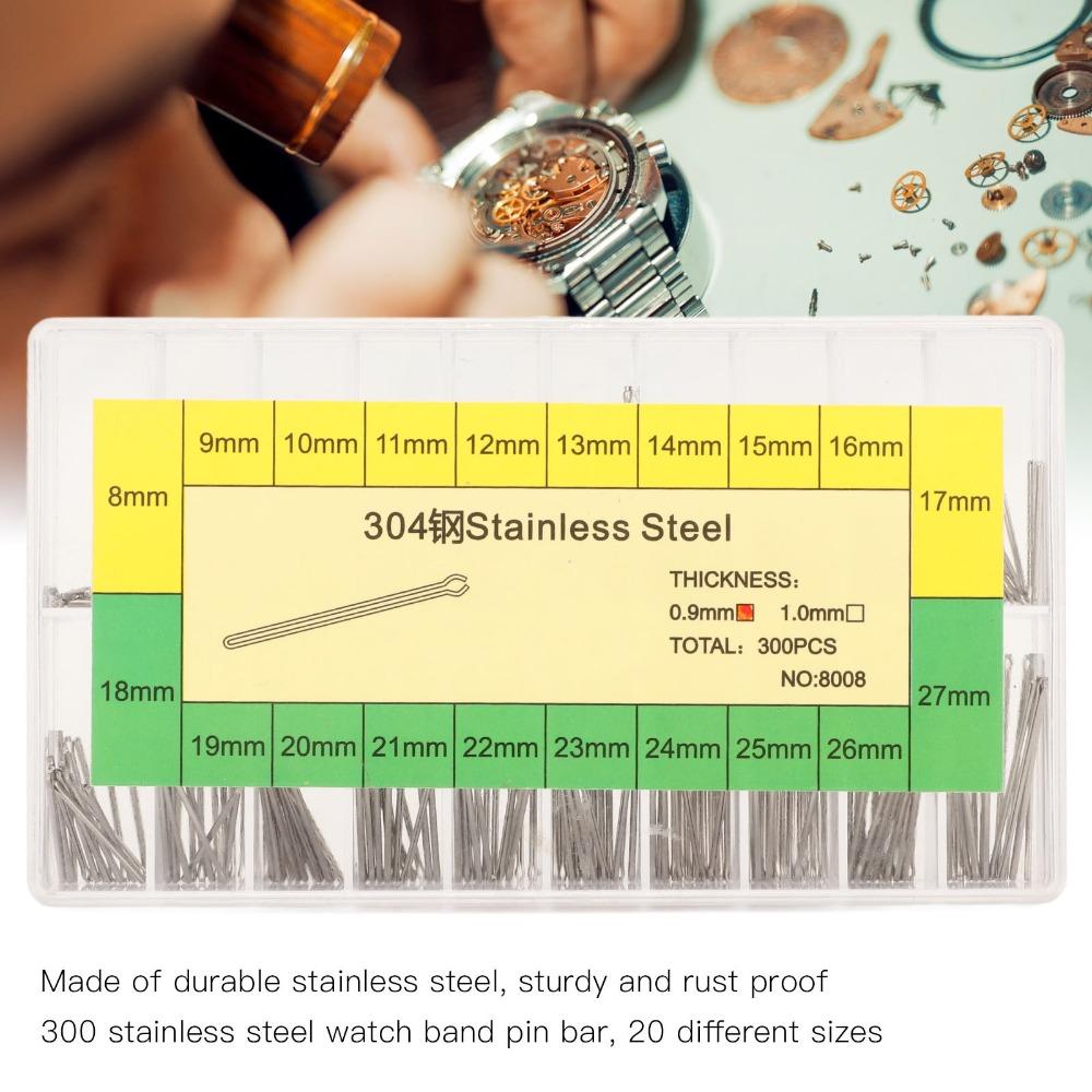 8-27mm Size Watch Band Pin Stainless Steel Repair Tool Friction Bar  Maintenance Accessories