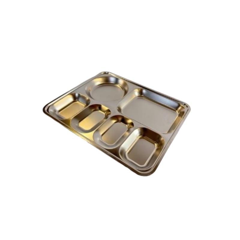 Six-Grid Military Mess Tray