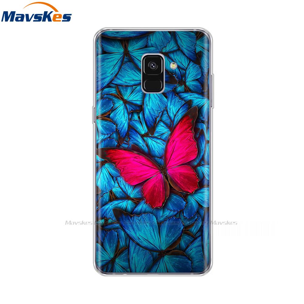 For Samsung Galaxy A8 2018 Case A530 Silicone Cover For Samsung A8 Plus 2018 A730 Soft TPU Case For Galaxy A8 A 8 Phone Shell