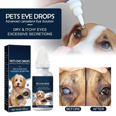 10ml  Drops For  Advanced Lanosterol Solution For Therapeutic Eye Lubricant Drops For Dogs And Cats Improve