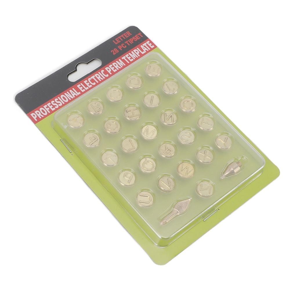 

28Pcs Creative Making Durable Engraving Tips Easy Install Sturdy Soldering Iron Tips Universal Fit Pyrography Heads DIY Crafts